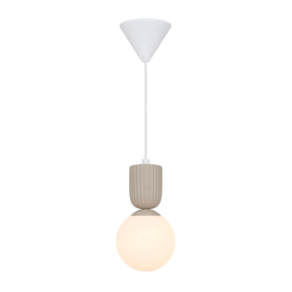 Pendant lamp Sadie Design sand brown