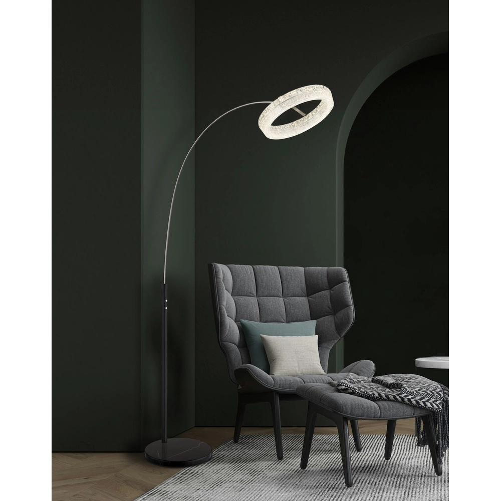 Arc lamp Laurel Black Globo 9007371567058