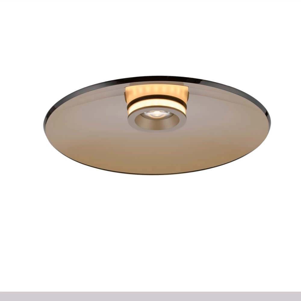 Designer ceiling lamp Pure Moon bronze Ø 50cm Paul Neuhaus 4012248382752