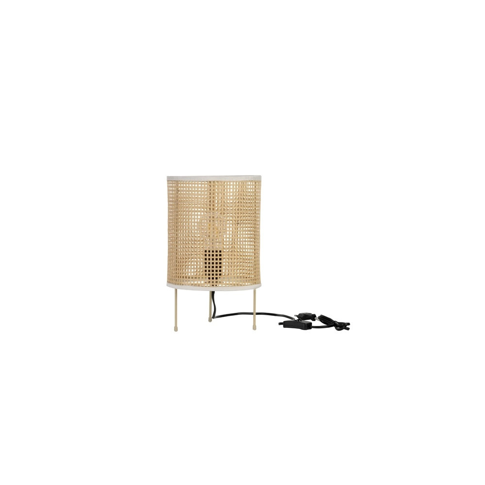 Table lamp Canto Ø 19.5 rattan Lyora 5212017465627