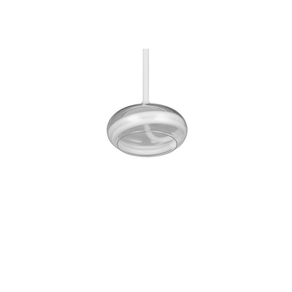 Design pendant lamp Tarsia white Ø 21.5cm Trio 4017807683349