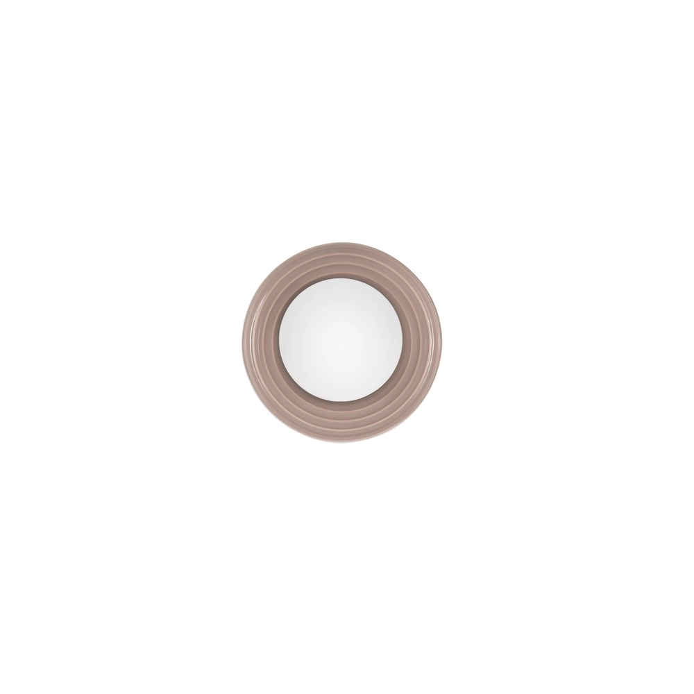 Wall lamp Orbique mocha brown Ø 16cm