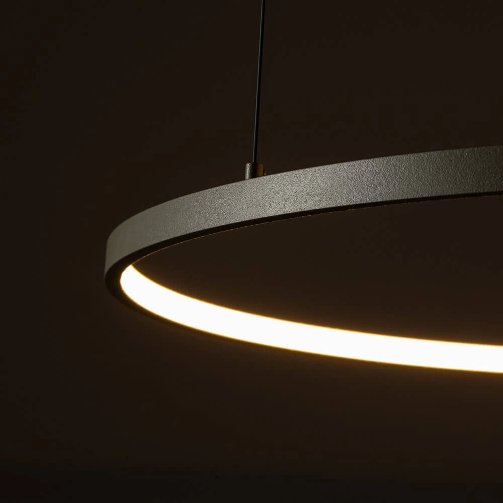 Design pendant lamp Circolo M LED horizontal Lyora 5903139114035