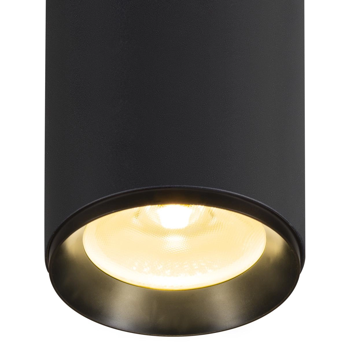 Surface-mounted spot Numinos XL cylinder black 3000K - 36deg SLV 4024163261005