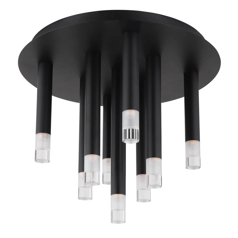 Design ceiling lamp Ryan 9-light black Globo 9007371484058