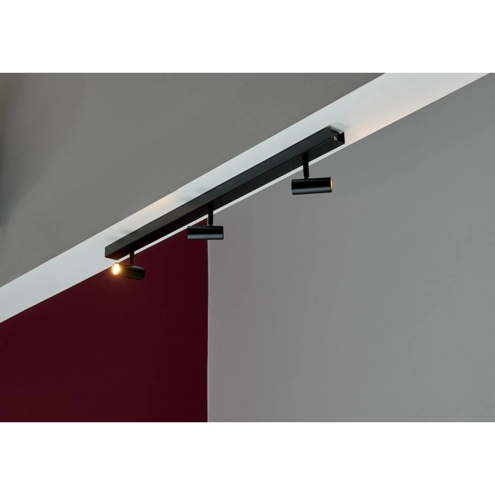 Black ceiling lamp Omari 3-light Nordlux 5704924005367