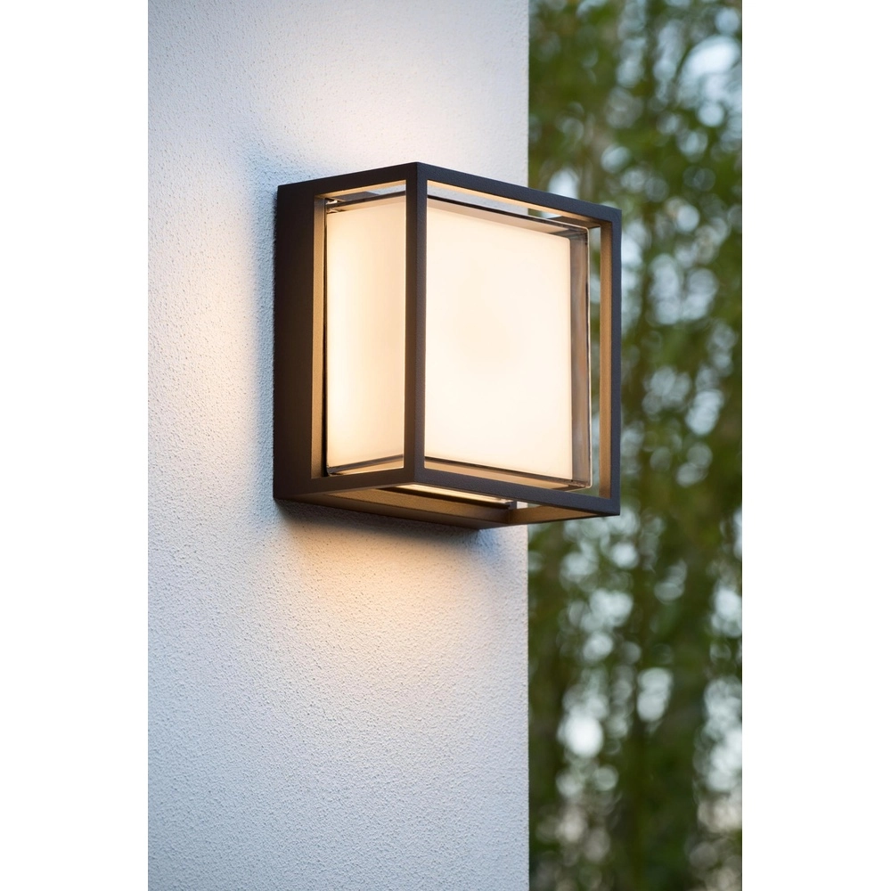 Design wall lamp Singa Led black IP54 Lucide 5411212151827
