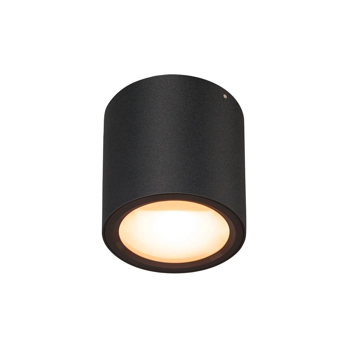 LED ceiling spot Oculus 10.5cm black SLV 4024163248167