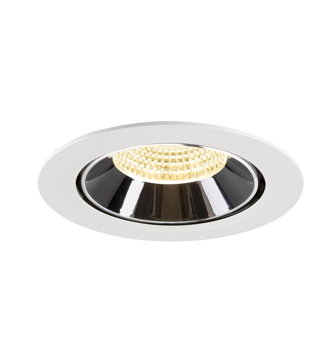 Recessed spotlight Numinos Gimble XL white/chrome 3000K - 55deg SLV 4024163308557