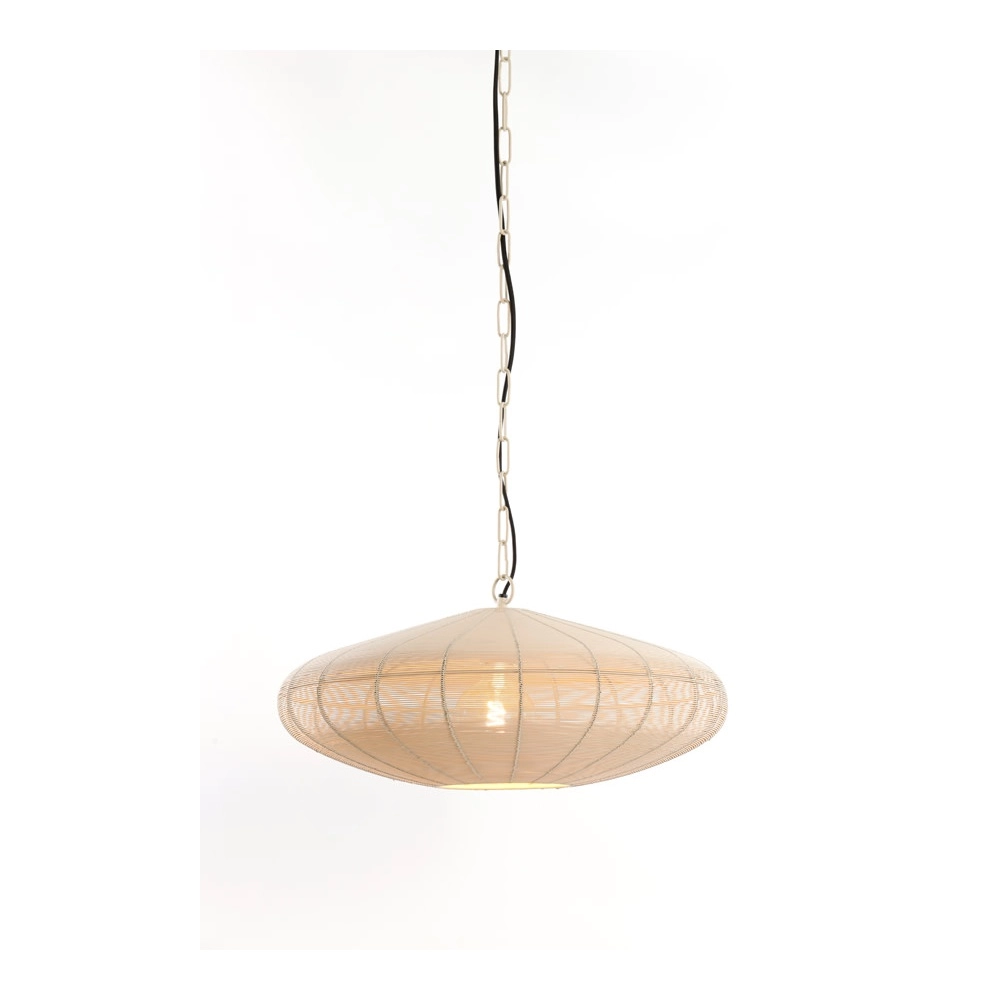 Pendant lamp Bahoto white Ø 51cm Light & Living 8717807705268