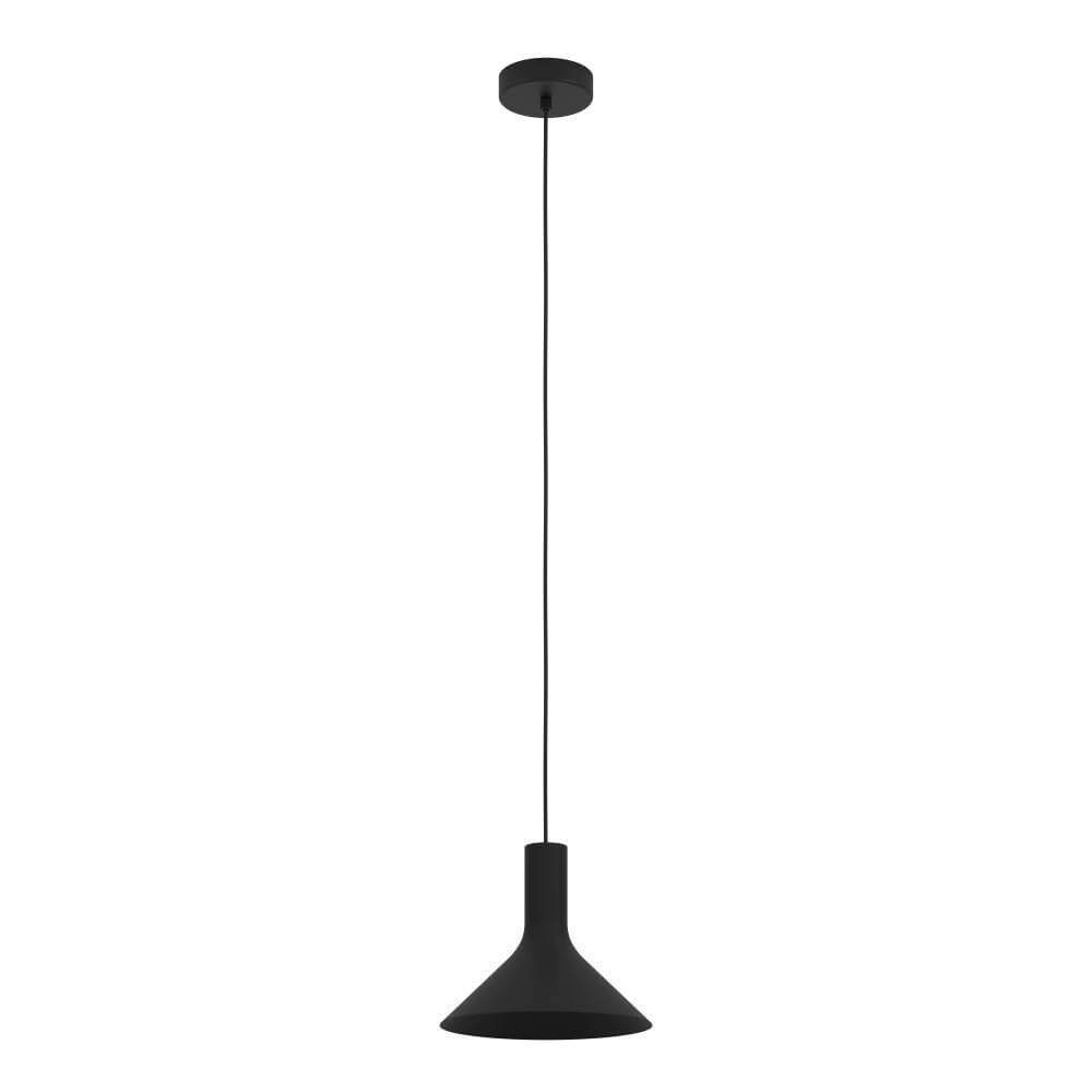Black hanging lamp Morescana Ø 25cm