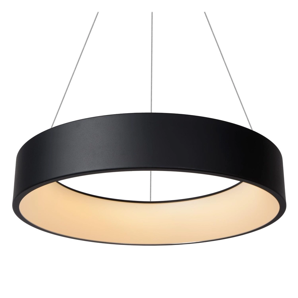 Pendant lamp Talowe Led Ø 60cm black Lucide 5411212460707