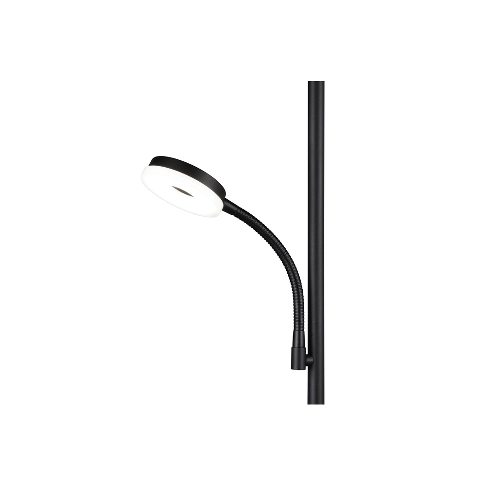 Floor lamp Specter black with reading lamp Trio 4017807612288
