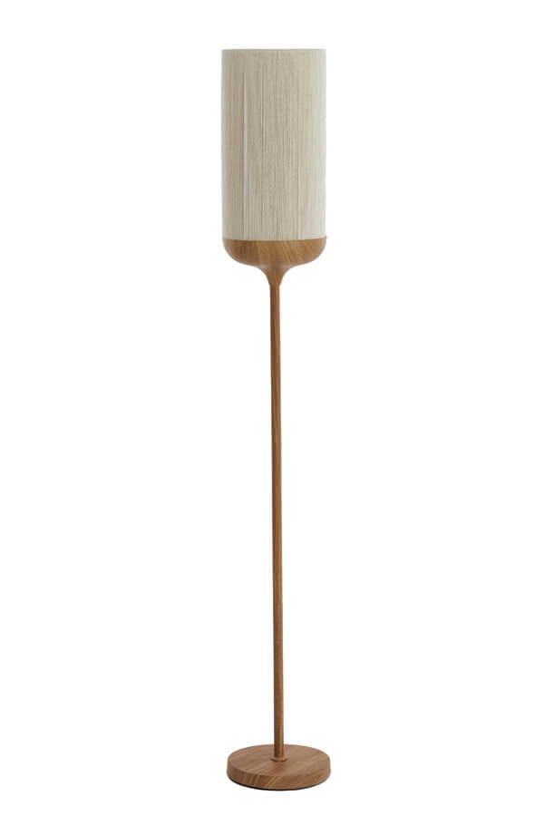 Floor lamp Dania Light wood print Light & Living 8717807710057