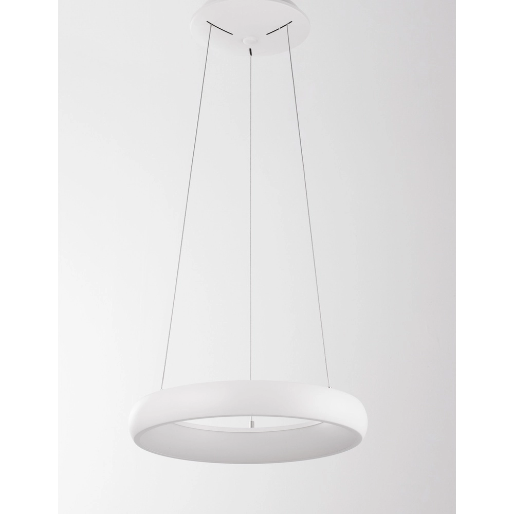 Design pendant lamp Albi white Ø 41cm Lyora 5212017419477