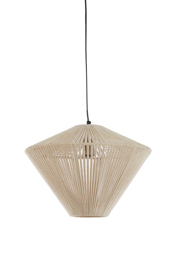 Pendant lamp japandi Felida Ø 42cm cream Light & Living 8717807694340
