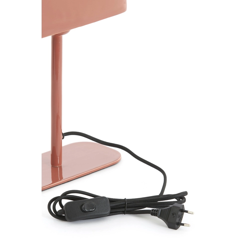 Bedside Lamp Elenie 20x10cm - gloss dark coral Light & Living 8717807818708