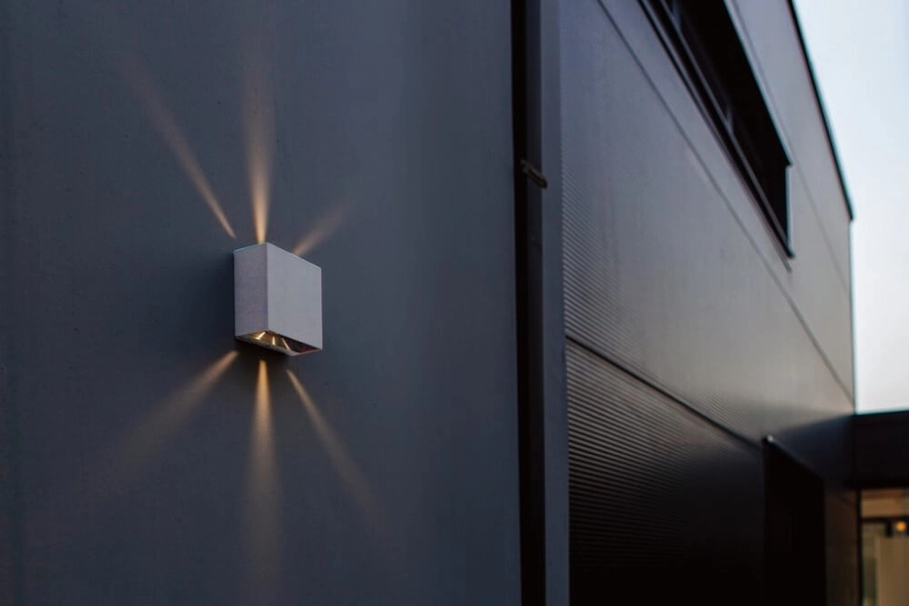 White wall lamp Gemini Beams design Lutec 6939412013596