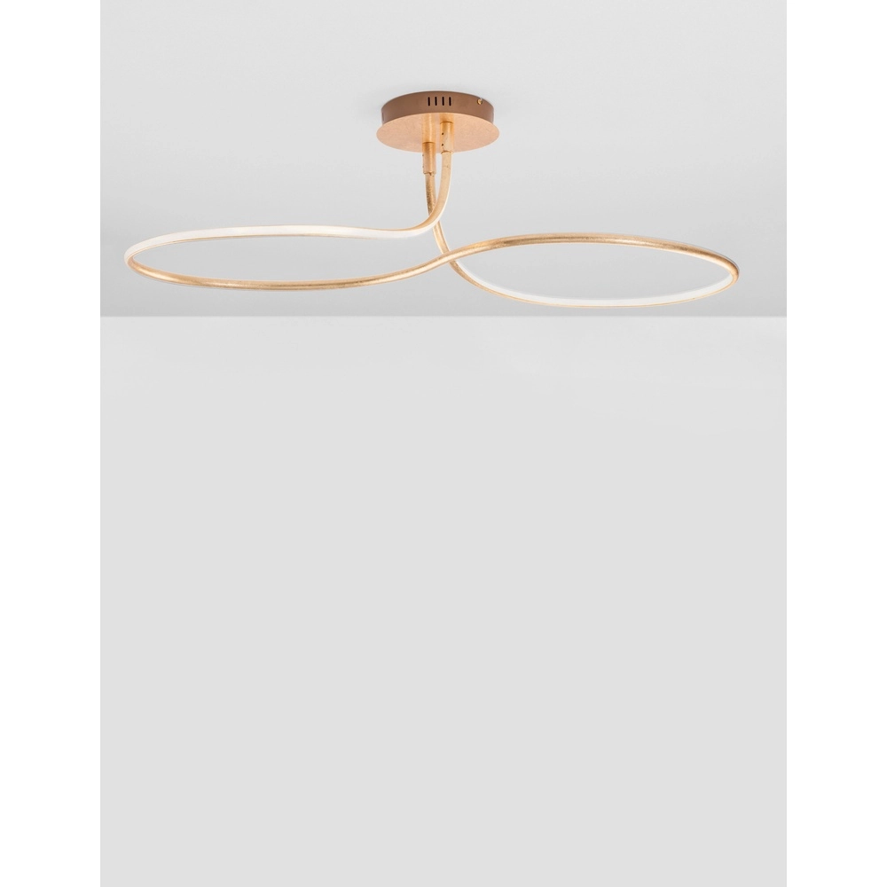 Ceiling lamp Fungo curl gold Lyora 5212017419880