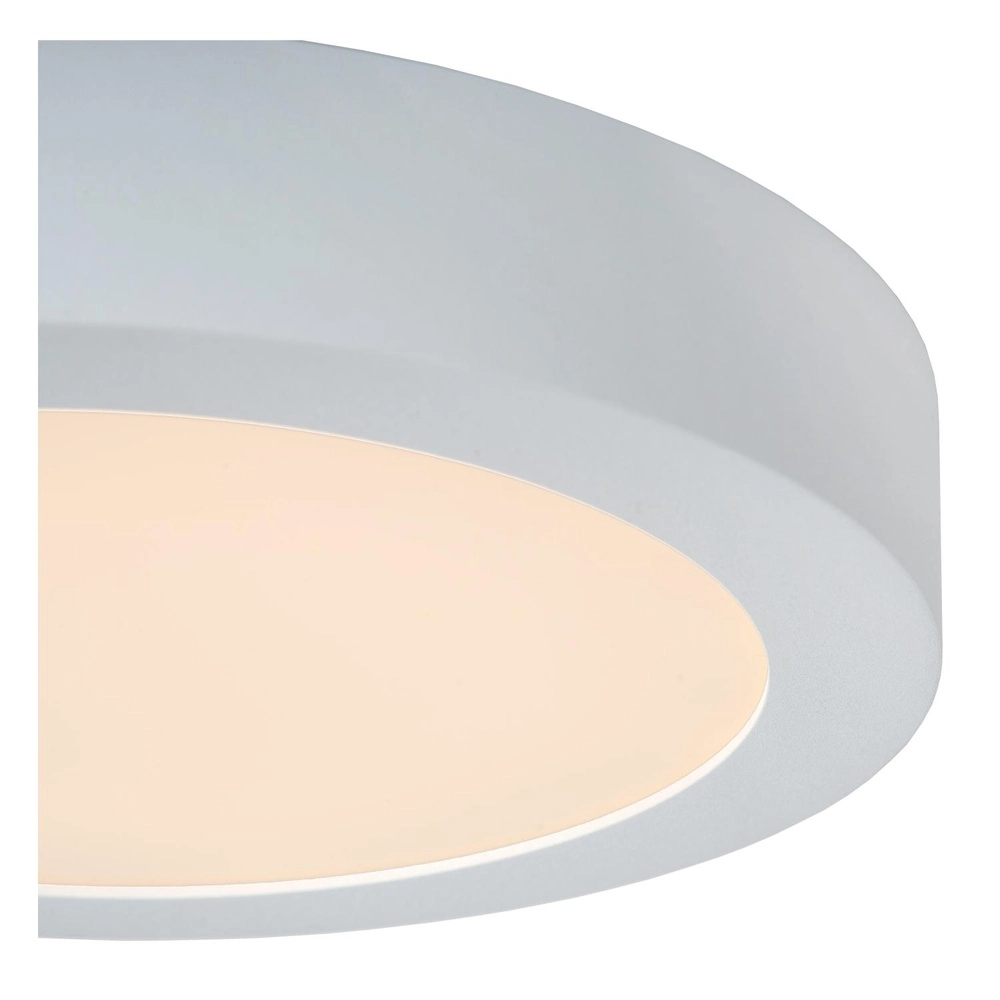 Ceiling light Brice-Led Ø 24cm - IP44 white Lucide 5411212281302