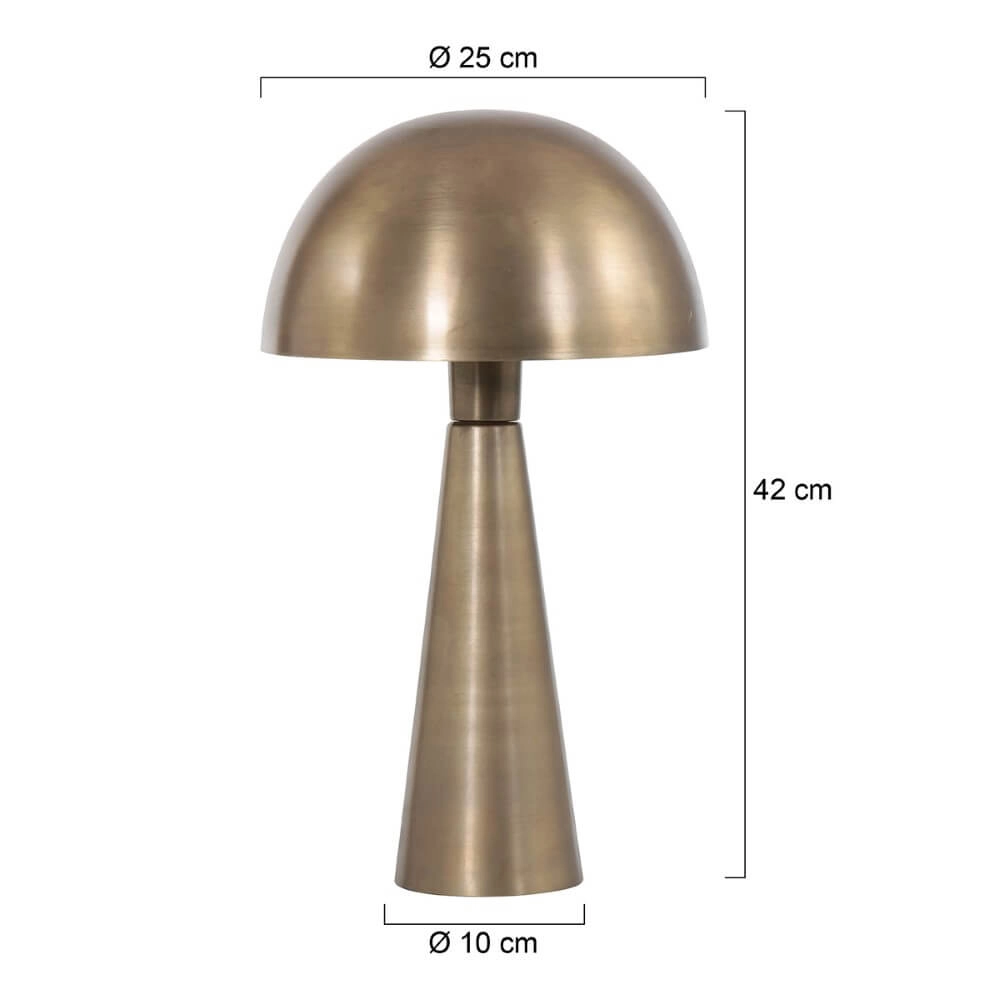 Gold table lamp Pimpernel Steinhauer 8712746148398