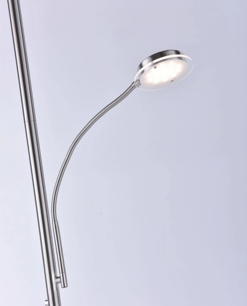 Design reading lamp Hans Round gray Just Light 4043689946852