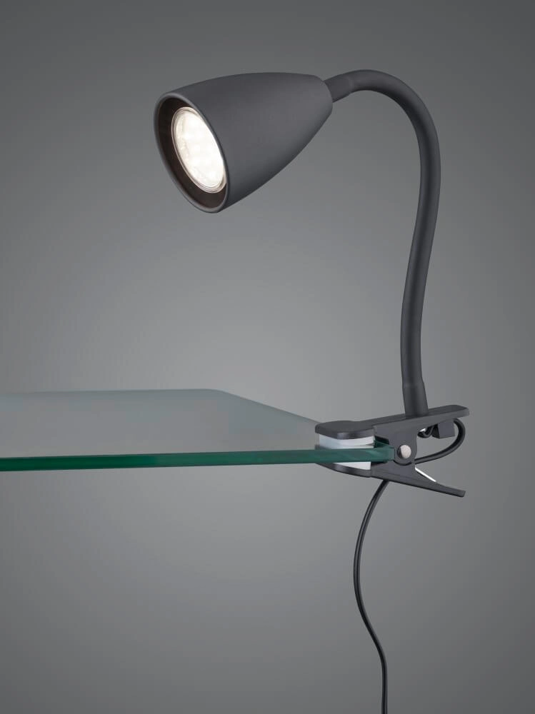 Table lamp Wanda with clamp black Trio 4017807575040