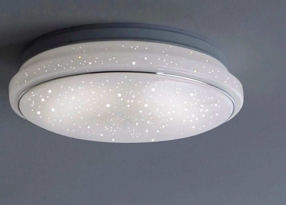 Ceiling light Jupiter 35cm - 3000-5000K star effect white Just Light 4043689927189