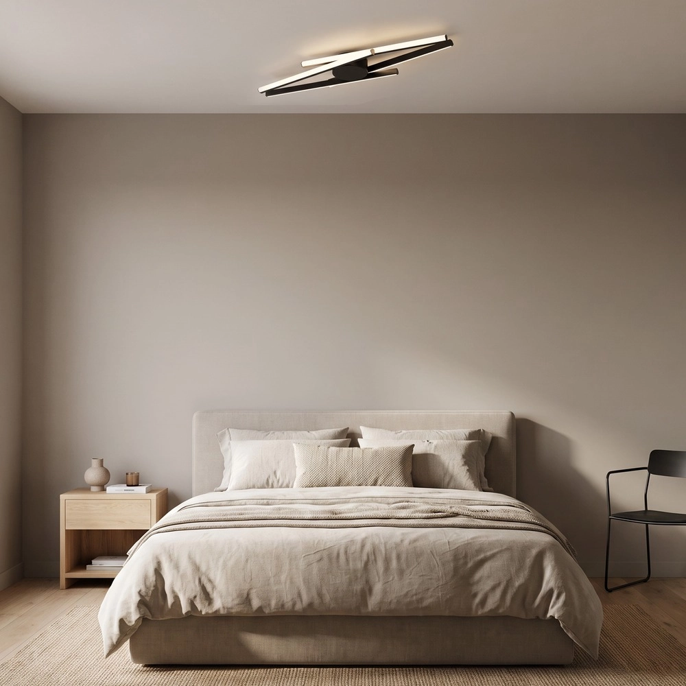 Design ceiling lamp Pradilla Black
