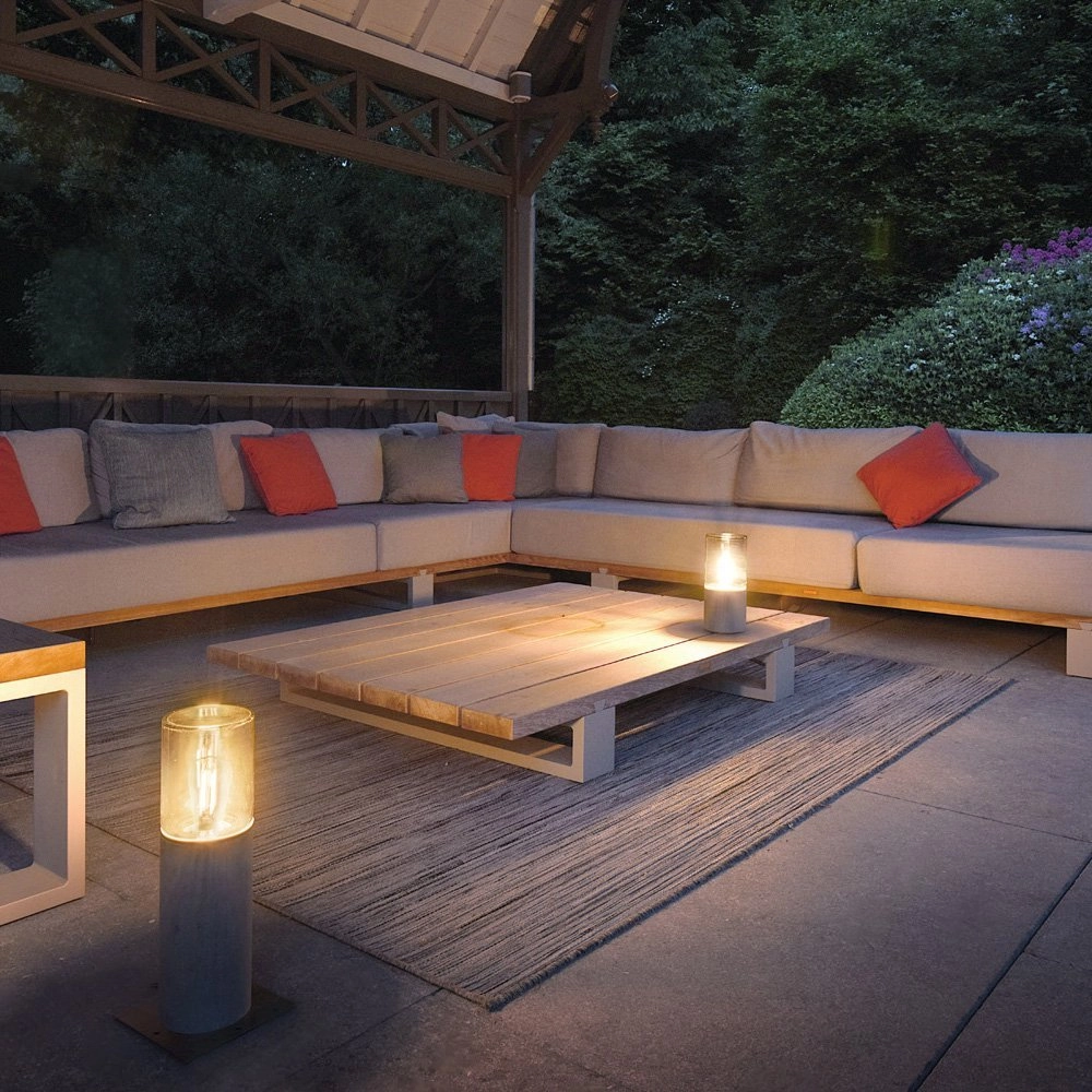Garden lamp Lisenne Stone 40cm stone grey SLV 4024163189576
