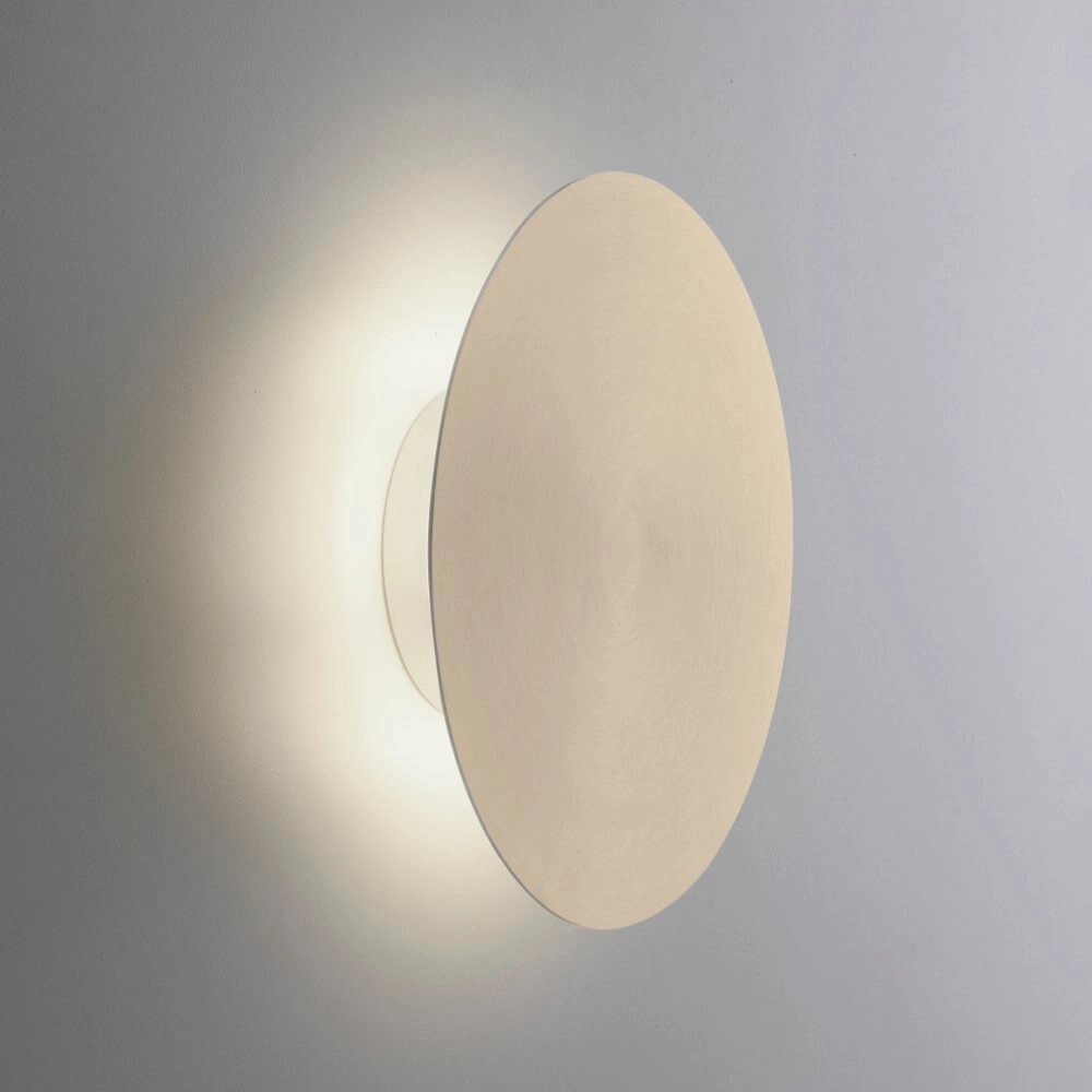 Design wall lamp Akku Puntua Ø 25cm brass Paul Neuhaus 4012248372524