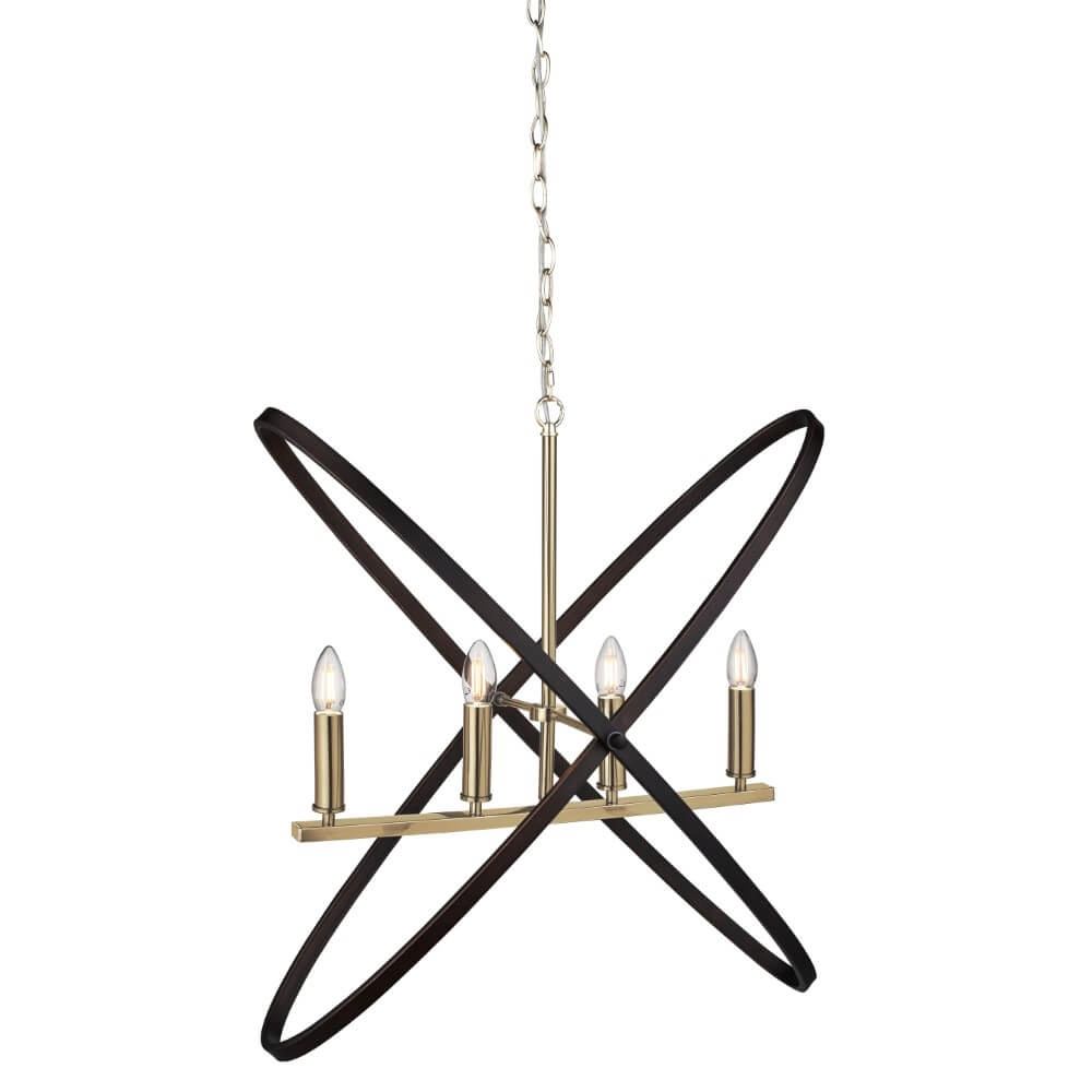 Classic pendant lamp Hoopla 4-light