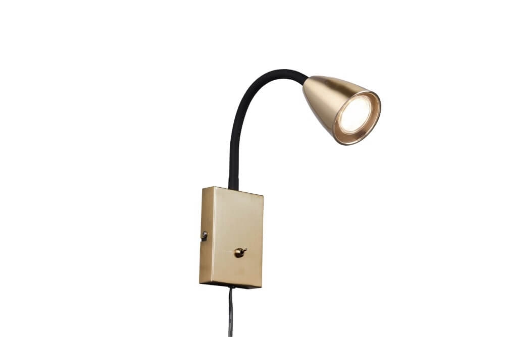 Flexible reading lamp Wanda Brass Trio 4017807526547