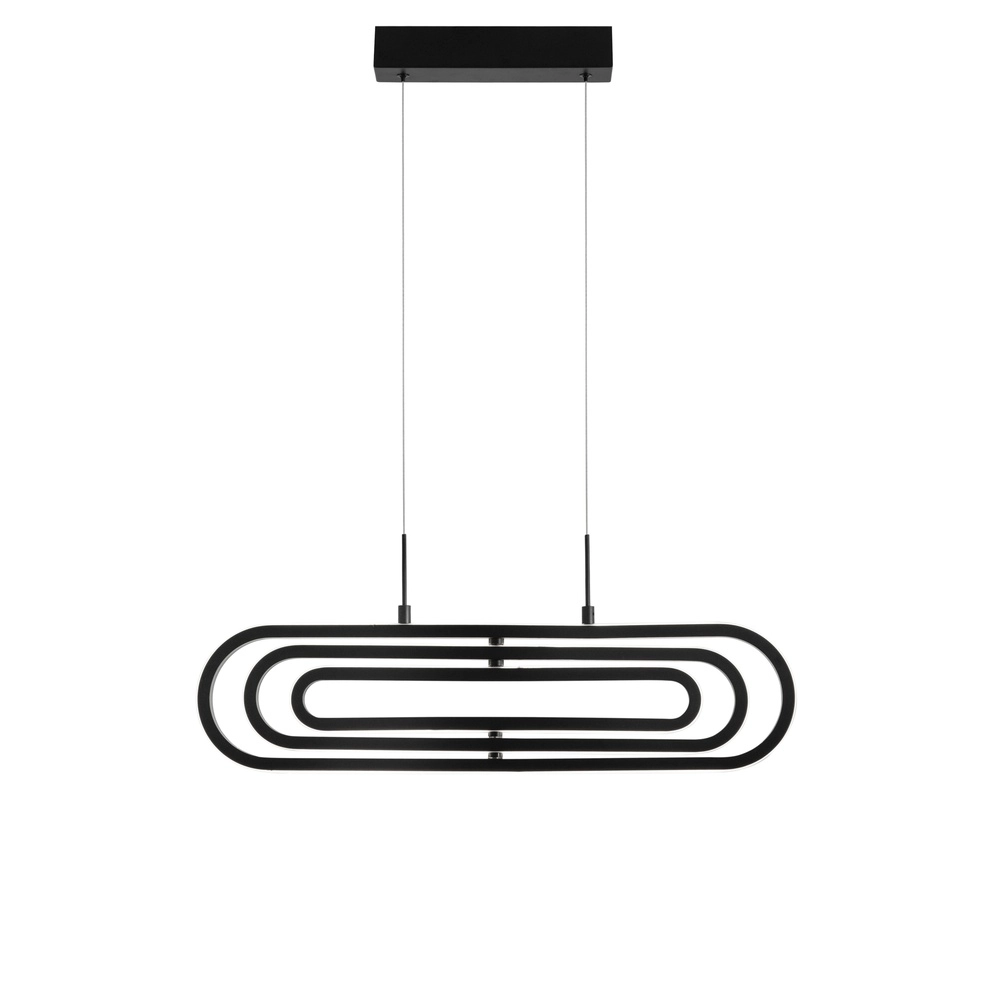 Design pendant lamp Arte Black oval Lyora 5212017426000