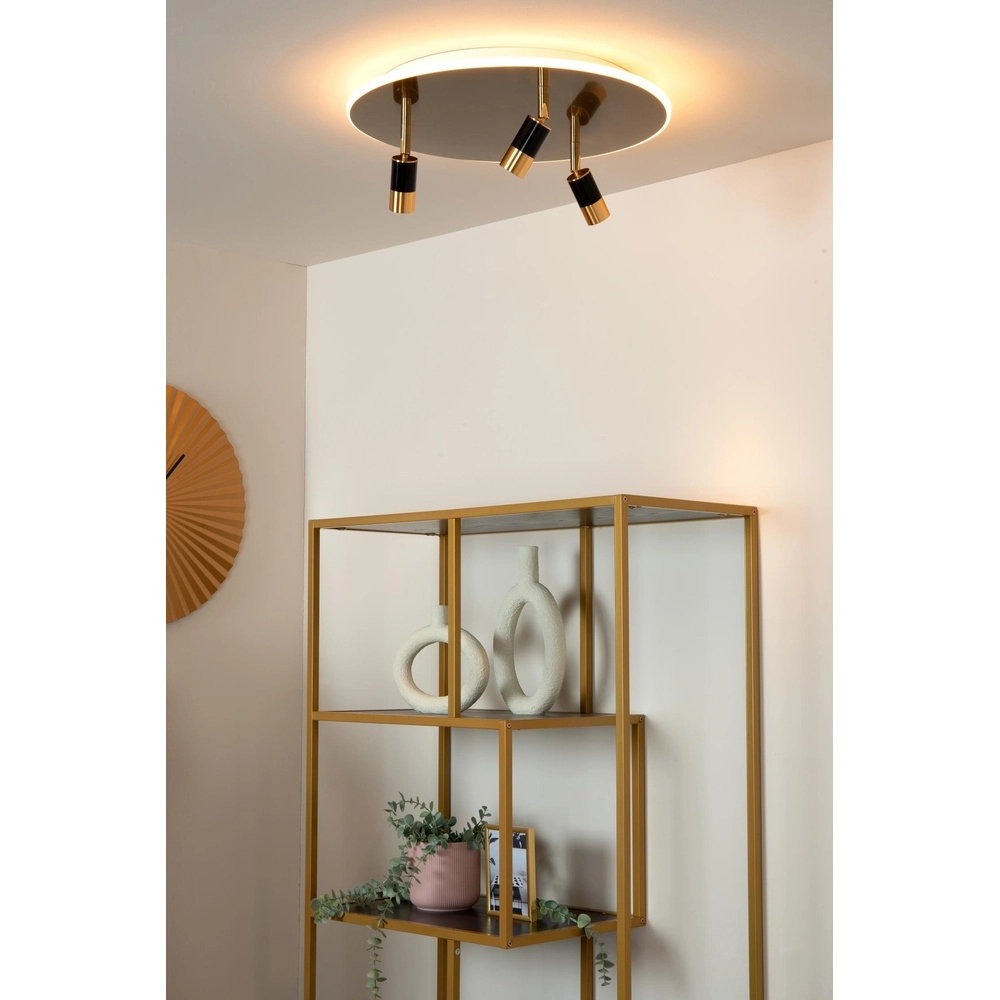 Design ceiling lamp Jubel gold Ø 48cm Lucide 5411212712790