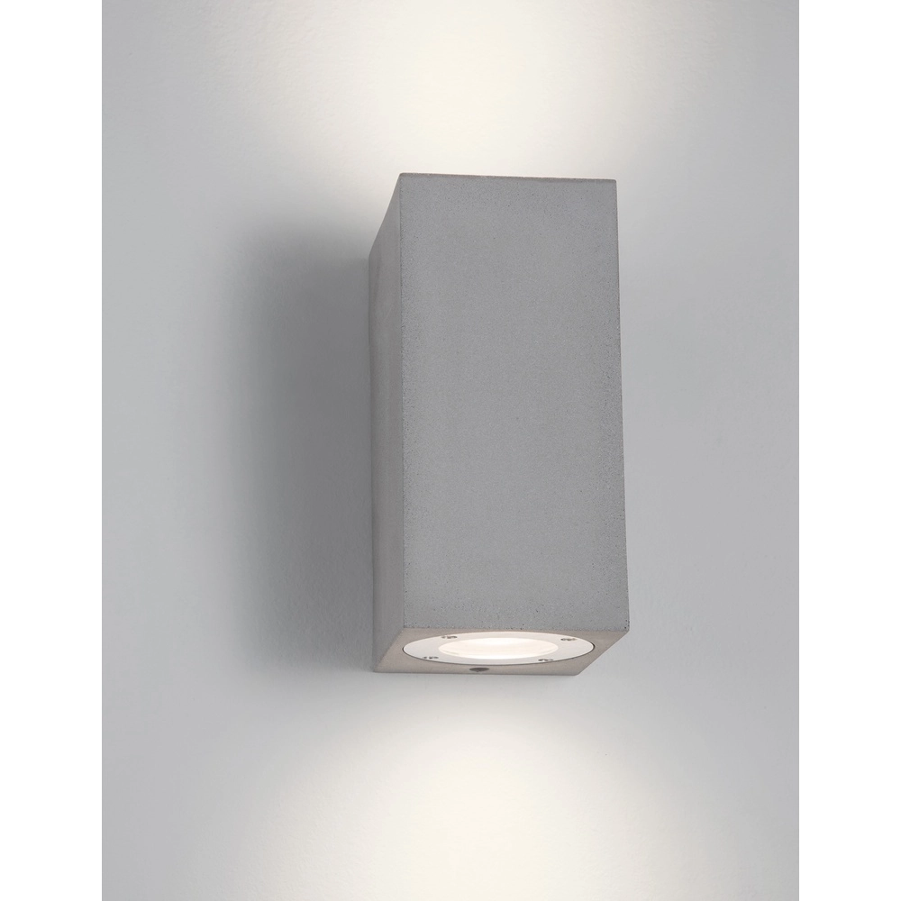 Square spotlight Fuento concrete grey 18cm Lyora 5212017426895