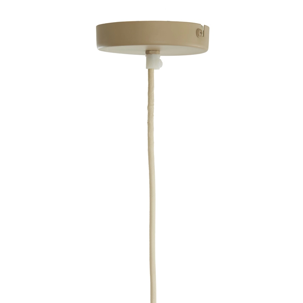 Japandi pendant lamp Mirelys Ø 49cm - olive green Light & Living 8717807835903