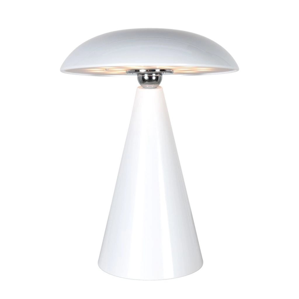 Rechargeable table lamp Mush white