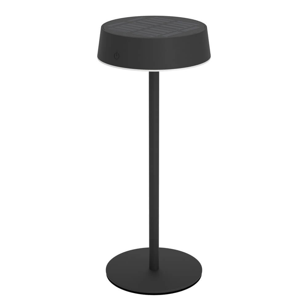 Sleek table lamp Simeri Hybrid Black