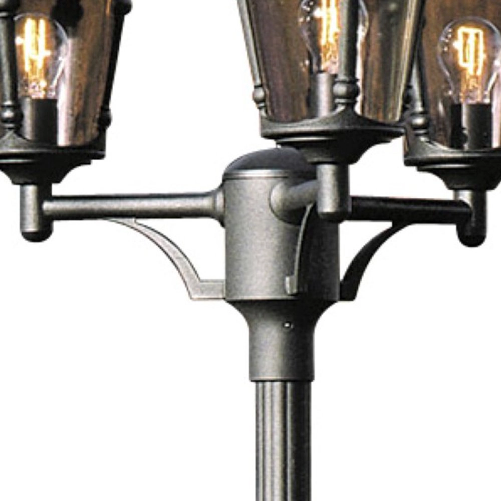 Classic lantern shade Virgo 3-light black KonstSmide 7318305737501