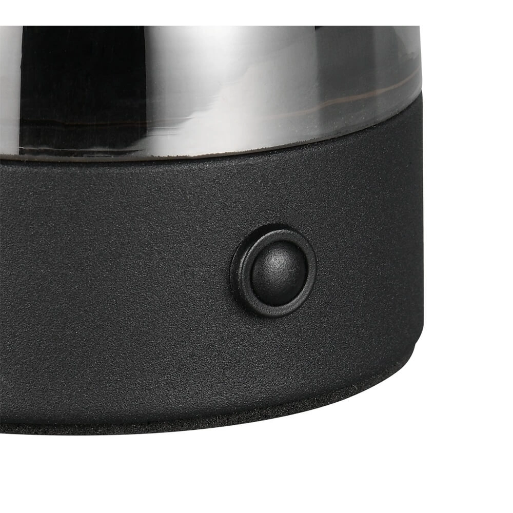 Table lamp Dooley Rechargeable with smoke glass Trio 4017807643206