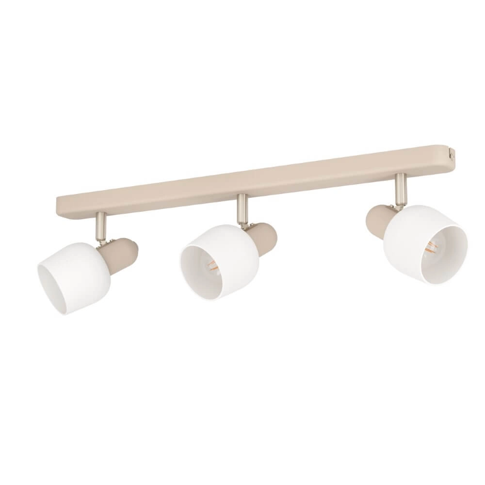 Japandi surface-mounted spotlight Corato 3-light