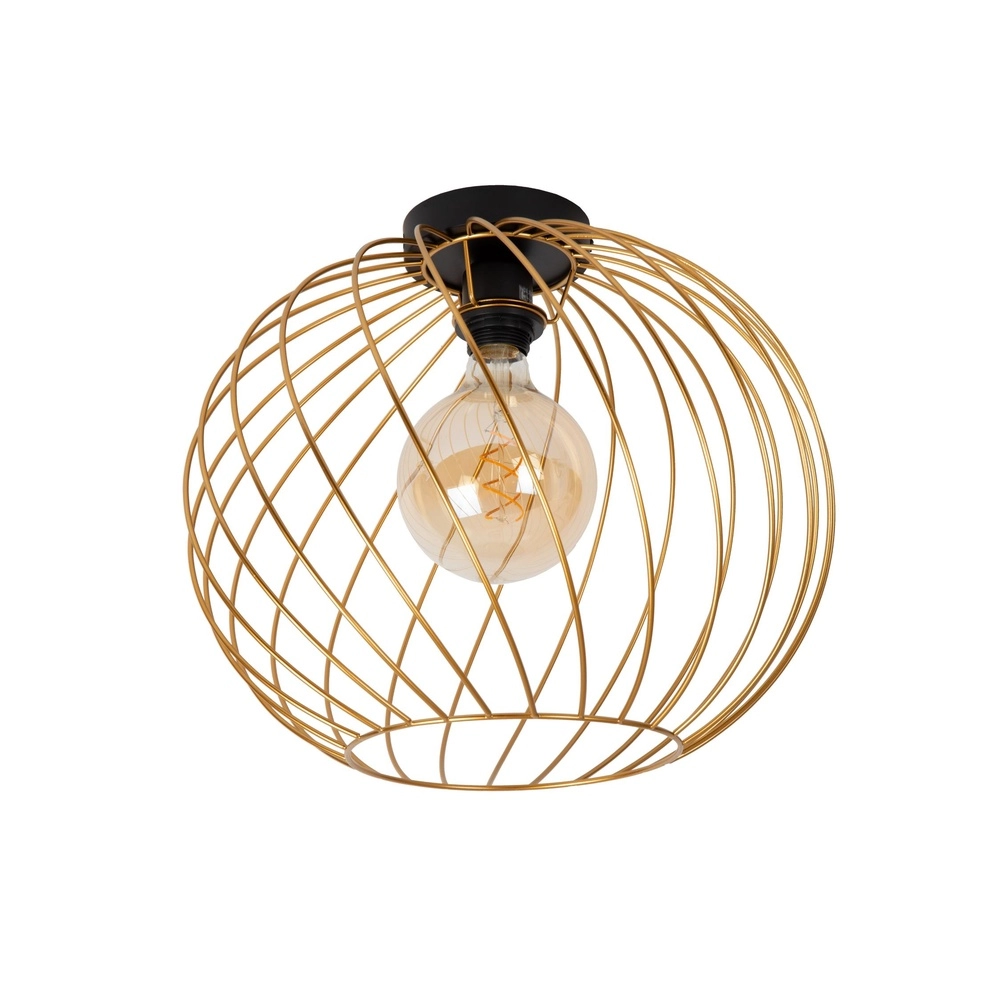 Ceiling lamp Danza gold Ø 40cm