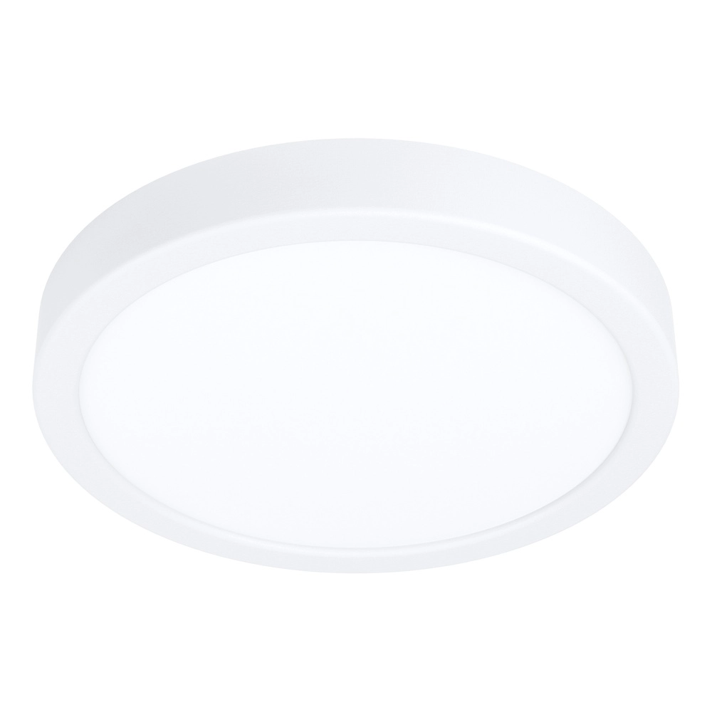 Led ceiling light Fueva 6 round - white - Ø 21,1cm