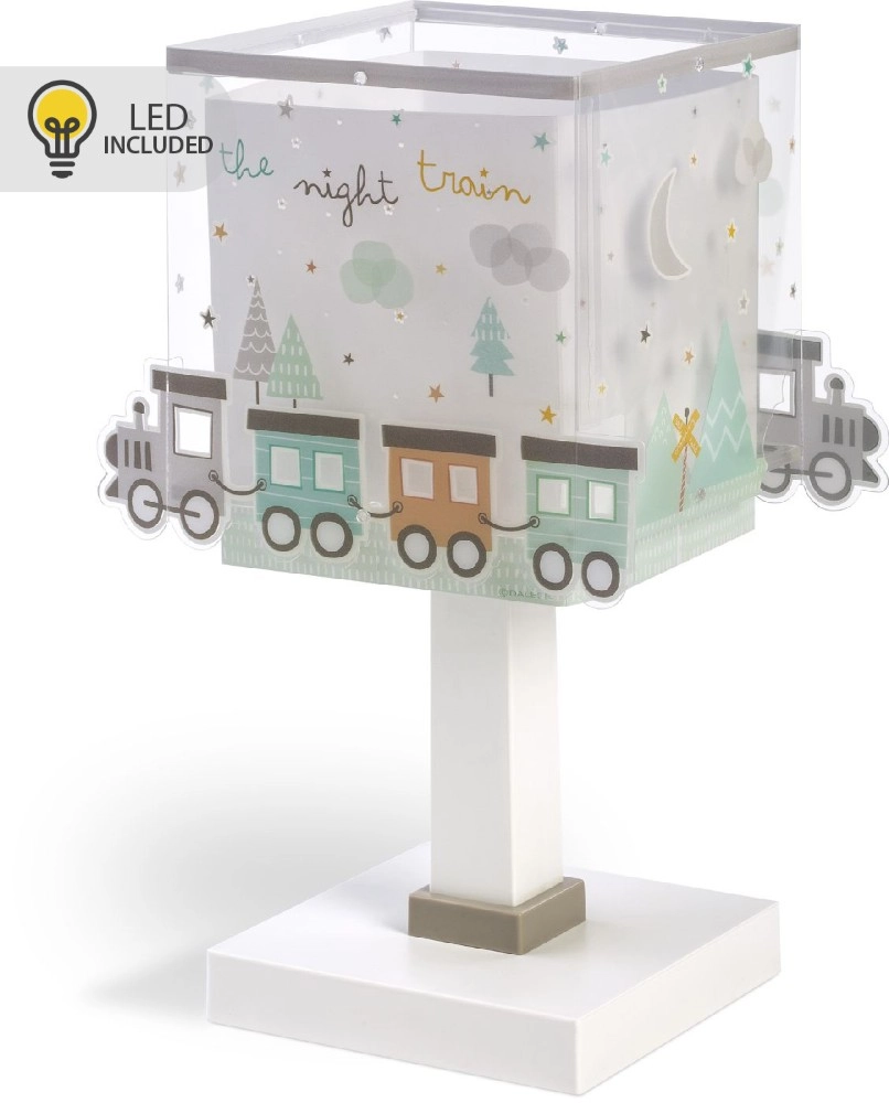 Table lamp Night Train Grey glow in the dark Dalber 8420406002507