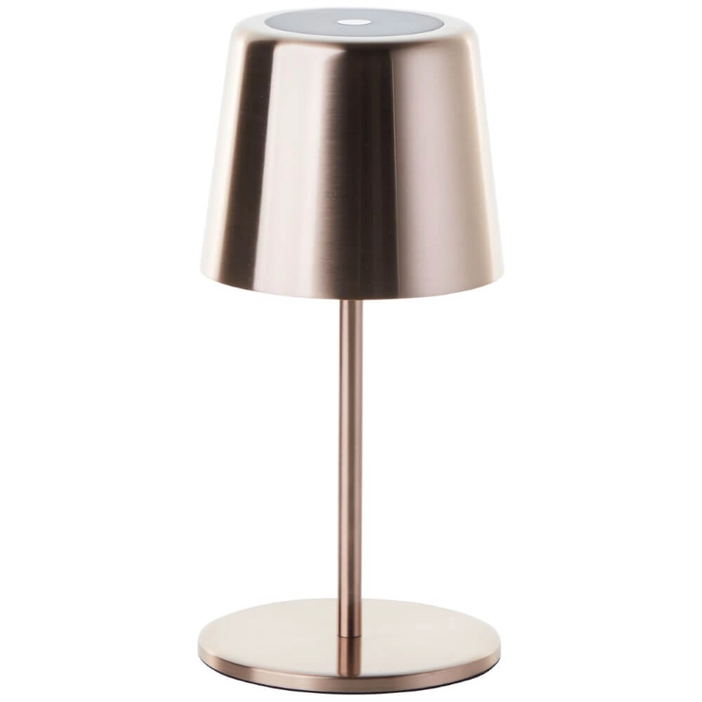Rechargeable table lamp Xaana copper Brilliant 4004353441448