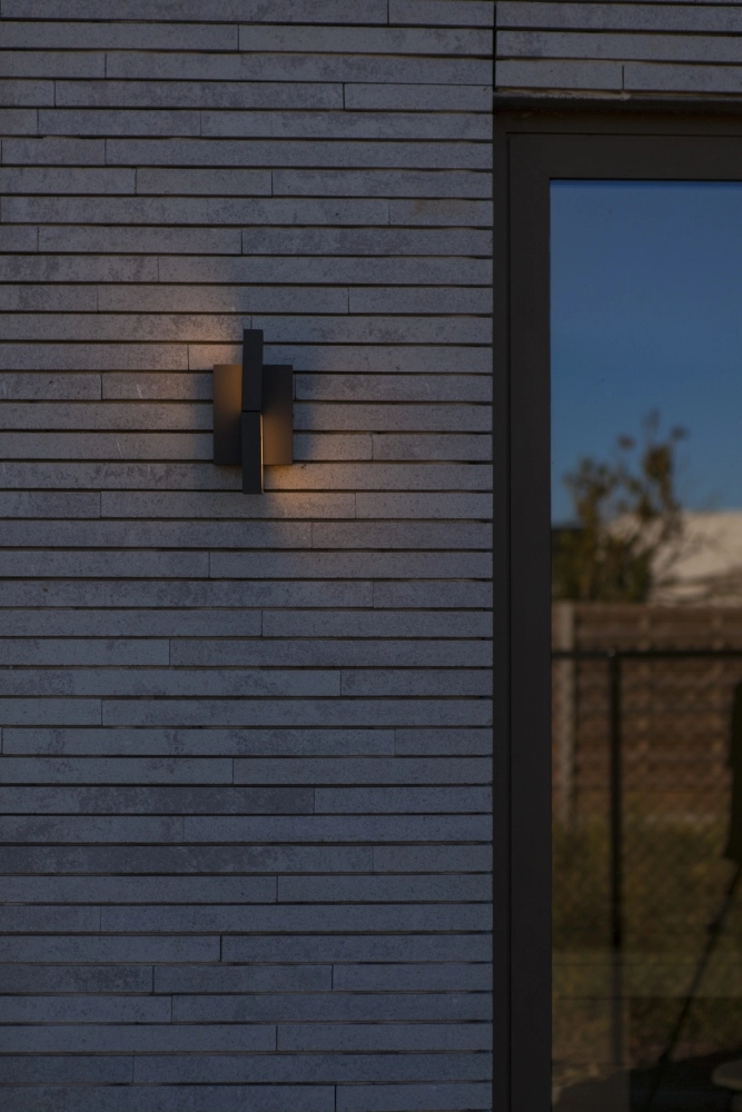 Unique wall lamp Twisto grey Lutec 6939412018157