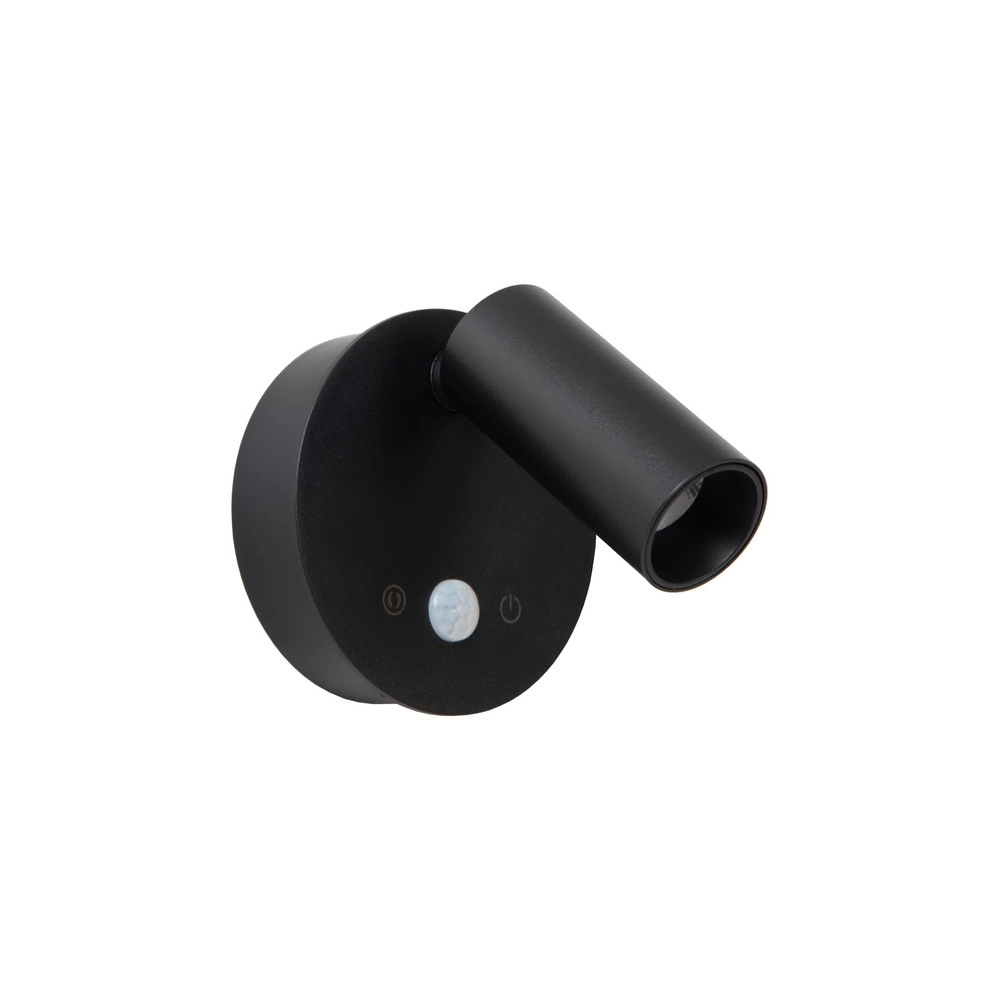 Rechargeable wall lamp with sensor Toni Magnetic Black