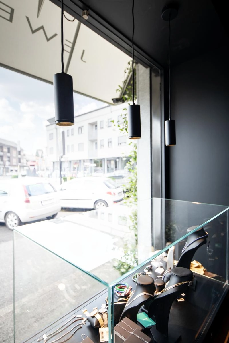 Pendant lamp Numinos M black 2700K - 60deg SLV 4024163243940