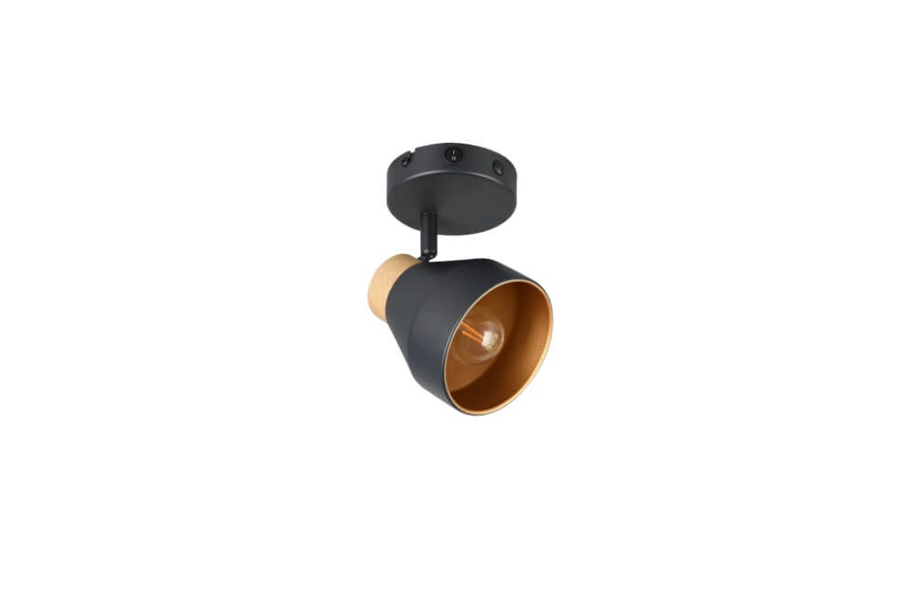 Design wall lamp Valentin black Trio 4017807637397